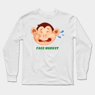 Face monkey Long Sleeve T-Shirt